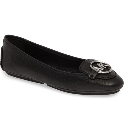 flat women michael kors shoes|Michael Kors lillie ballet flats.